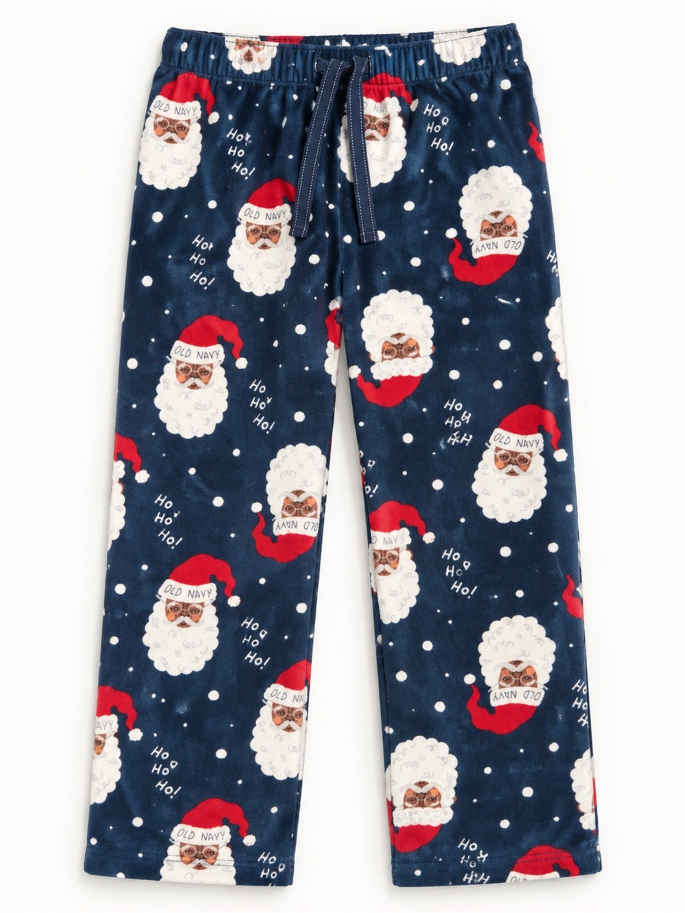 Old Navy Dark Santa Print Mens/Boys Pajama Pants